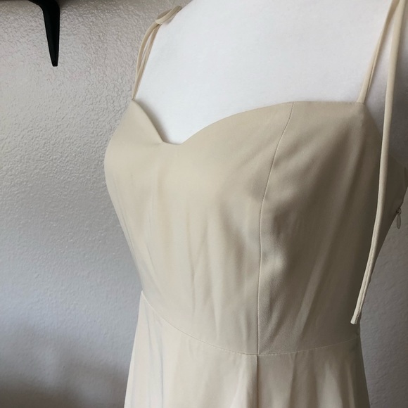Backyard Roses Cream Kite Midi Dress NWOT - Picture 9 of 10